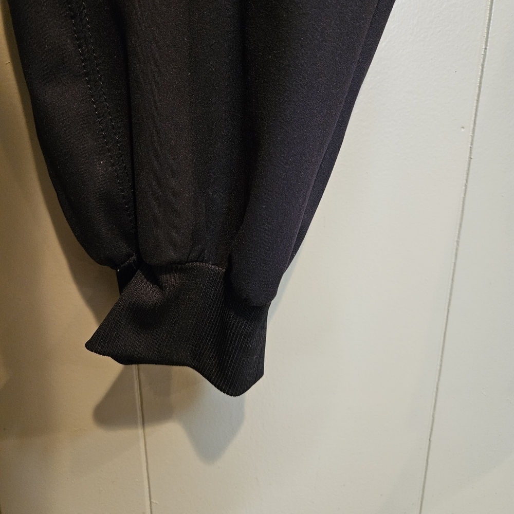 Zac & Rachel Black Jogger Pants, Women’s Size 1X, Stylish Comfort & Stretch - Picture 3 of 5